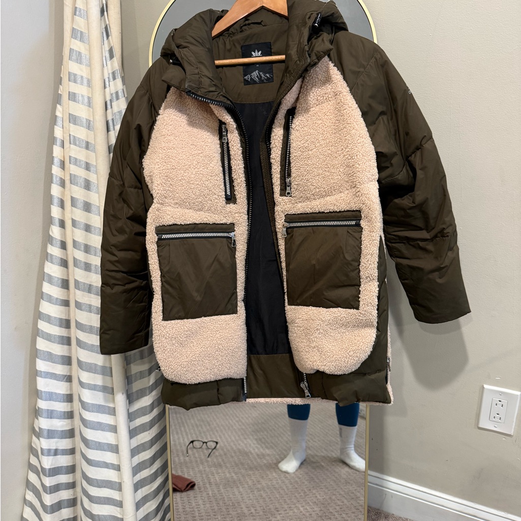 Olay Olive And Black Womens Jacket